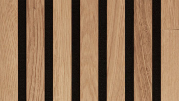 MEISTER Panneaux acoustiques Acoustic Sense WOOD - Chêne Pure 4311 - 260 x 33 cm