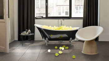 Parador Laminate Flooring - Trendtime 5 Granite gris perle structure pierre mini biseau