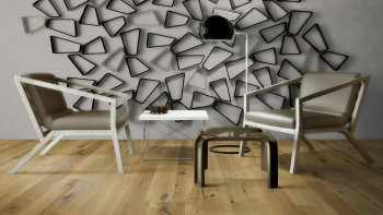 planeo parquet - Chêne country noeuds mastiqués noirs huilé naturel