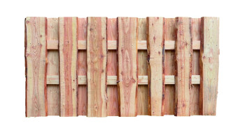 planeo TerraWood - Clôture pare-vue URBAN mélèze 180 x 90 cm