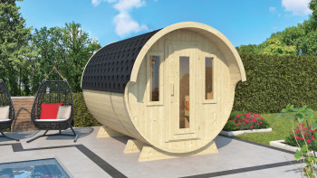 planeo sauna tonneau 330 de luxe
