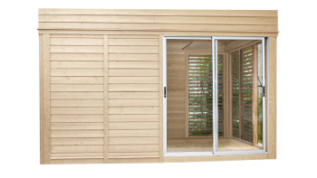 planeo sauna Paradiso 4x3 (2 pièces) finition naturelle