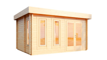 planeo abri sauna de luxe Eurika 70 finition naturelle