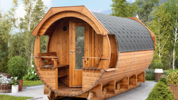 planeo sauna tonneau Premium Svenja 2 kit thermowood