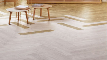 Forbo Allura Wood 70 Vinyle adhésif - Natural Ash 750 x 150 mm (63661DR7)