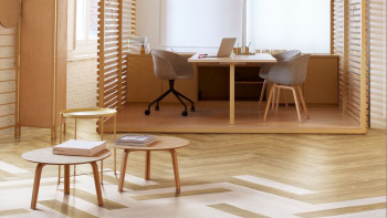 Forbo Allura Wood 70 Vinyle adhésif - Ochre Ash 750 x 150 mm (63662DR7)