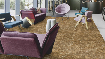 Forbo Allura Material 55 Vinyle adhésif - Ochre Marble (636782DR5_con)