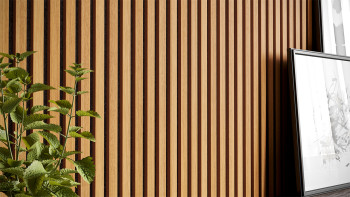 planeo Panneau mural acoustique ISO - chêne naturel 240x60cm