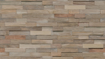 planeo WoodWall - revêtement mural bois Teakwood fumé 