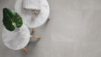 planeo DIYTile carrelage intérieur sol marbre- 60 x 60 x 12 mm gris PT