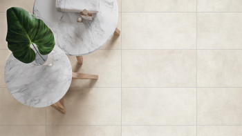 planeo DIYTile carrelage intérieur sol urban - 30 x 60 x 12,5 mm ivoire HT