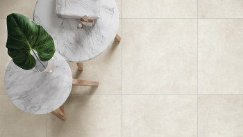 planeo DIYTile carrelage intérieur sol urban - 60 x 60 x 12,5 mm ivoire HT