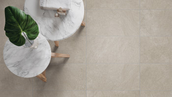 planeo DIYTile carrelage intérieur sol ardoise - 30 x 60 x 12 mm gris galet PT