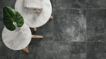 planeo DIYTile carrelage intérieur sol béton - 60 x 60 x 12,5 mm anthracite PT