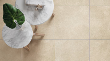 planeo DIYTile carrelage intérieur sol ardoise - 60 x 60 x 12 mm beige sable PT