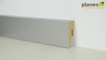 planeo Alu-Design plinthe 18 x 50mm Alu moderne
