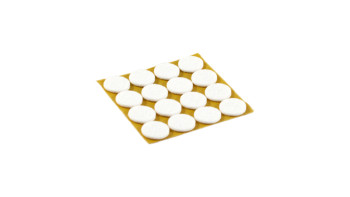 planeo Patins en feutre autocollants 22 mm 16 pièces
