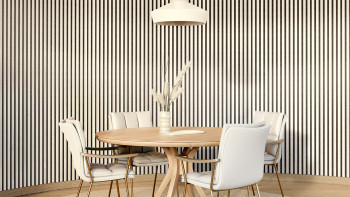 Skaben Panneau acoustique SilentWall Pro - Chêne blanc - 250 x 60 cm