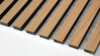 planeo Panneaux acoustiques - chêne naturel/gris 60x60 cm