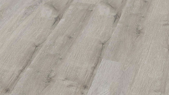 planeo Sol PVC rigide clipsable - Chêne gris clair rustique | Isolation phonique intégrée (KPC-S-566)