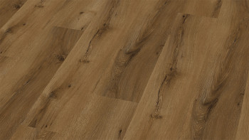 planeo Sol PVC rigide clipsable - Chêne brun naturel | Isolation phonique intégrée (KPC-S-569)