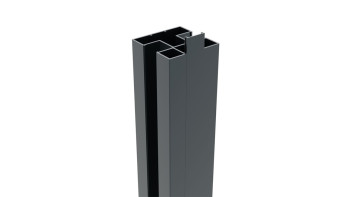 EVA - Poteau en aluminium à sceller 250cm pour kit de clôture WPC