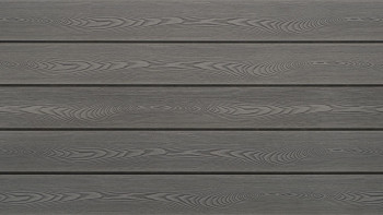 planeo Lame de terrasse WPC massif gris clair - structuré/rainuré