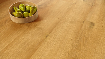 planeo Vinyle à clic rigide - SolutionX 2in1 BigSize Maison Oak Plancher XL de 1,83 m de long | Isolation phonique intégrée (ECF-BS-84)