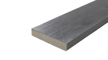 planeo Authoria PureBoard Plancher de terrasse massif - Basalt Grey 3.6m structuré