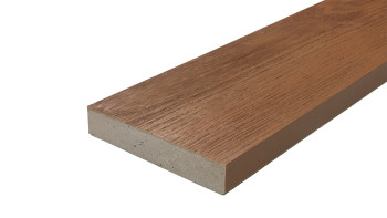 planeo Authoria PureBoard Plancher de terrasse massif - Copper Nature Oak 3.6m structuré