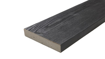 planeo Authoria PureBoard Plancher de terrasse massif - Dark Natural 3.6m structuré
