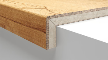 planeo Parquet Marche d'escalier type A - Cornière de recouvrement clic supérieur