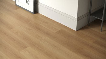 planeo Vinyle à clic rigide - SMARTline Cream Oak | Isolation phonique intégrée (NF-SL-587)