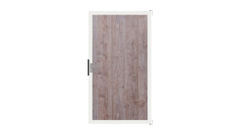 planeo Gardence Resistant - Portail Brise vue HPL aspect bois