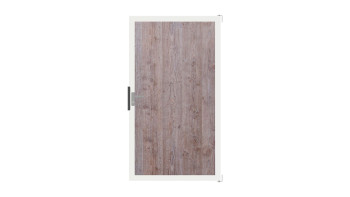 planeo Gardence Resistant - Portail Brise vue HPL aspect bois