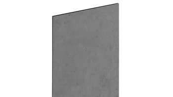 planeo Gardence Resistant - profilé simple gris béton 180 x 45 x 8mm