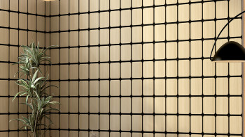 Skaben Panneau acoustique SilentWall - Carré Chêne Naturel Clair - 60 x 58,5 cm