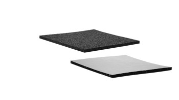 planeo pad de terrasse granulés de caoutchouc  - pour les terrasses de toit
