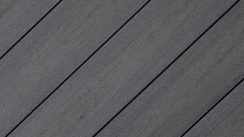 planeo Lame de terrasse WPC - Excellento gris basalte mat gaufré