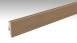 MEISTER Sockelleisten Fußleisten Eiche greige 1269 - 2380 x 60 x 20 mm