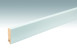 Plinthes MEISTER Blanc DF (RAL 9016) 2266 - 2380 x 60 x 16 mm
