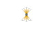 planeo garden lighting 12V - Applique LED Ixion wall light Alu - 9W 534Lumen