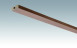 Plinthes MEISTER Garnitures de plafond en métal rouillé 4077 - 2380 x 40 x 15 mm