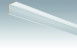 MEISTER Plinthes à gorge plissées Fineline blanc 4017 - 2380 x 70 x 3,5 mm