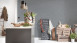 revêtement mural en vinyle papier peint gris classique unis guide de style couleurs naturelles 2021 751