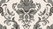 Papier peint noir fleurs vintage & ornements nature guide de style classique 2021 901