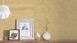 papier peint en vinyle jaune classique uni romantico 236