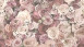 Papier peint vinyle rose rétro fleurs & nature guide style jeune 2021 222