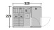 planeo sauna Paradiso 3x2 (2 pièces) finition naturelle