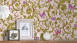 Papier peint vinyle pierre papier peint rose moderne classique pierres Versace 3 254
